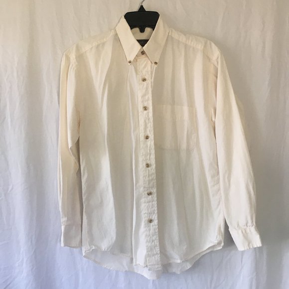 off white button down